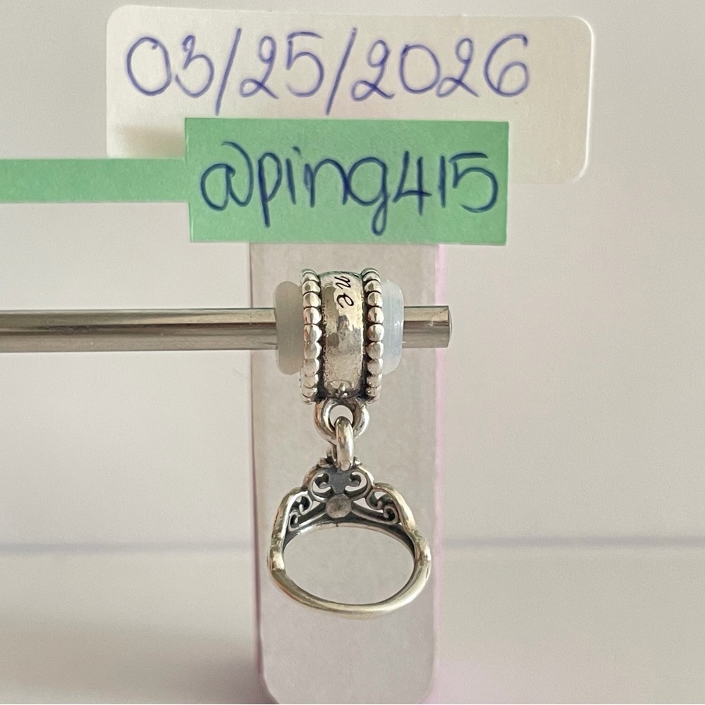 Pandora Disney Jasmine Tiara dangle - Picture 2 of 12